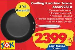 ZWİLLİNG KIZARTMA TAVASI 665692810 ZWİLLİNG KIZARTMA TAVASI 665692810